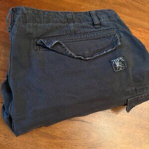 PRPS Black Cargo Pants - Baggy - Size 44